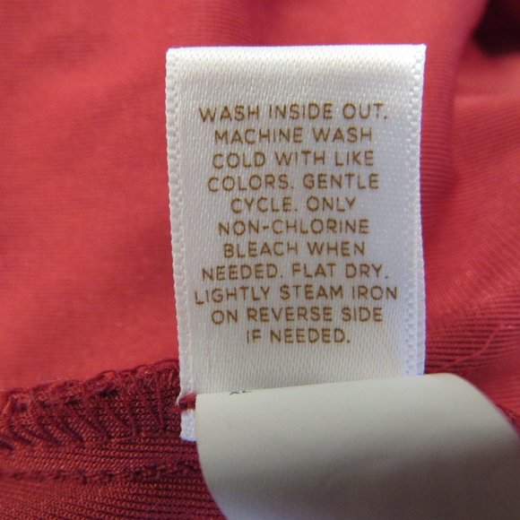 LC Lauren Conrad Top Sz XL Red Velvet Cap Sleeve - Picture 12 of 12